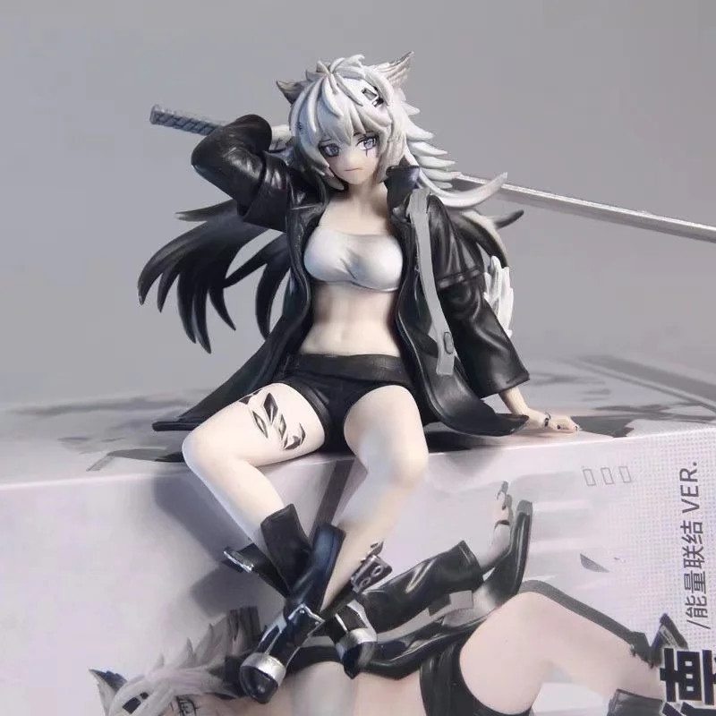 15Cm Furyu Arknights Figure Amiya Lappland Noodle Stopper PVC Anime Kawaii Actio