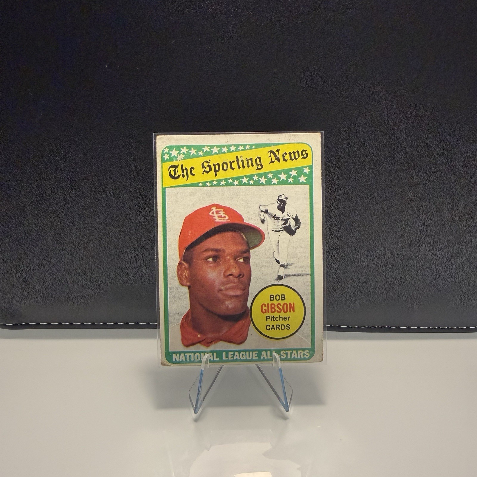 1969 Topps - The Sporting News All Star Selection Bob Gibson #432