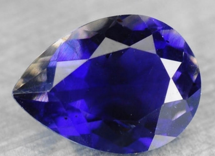 IOLITE 10 x 7 MM PEAR CUT ALL NATURAL A-16