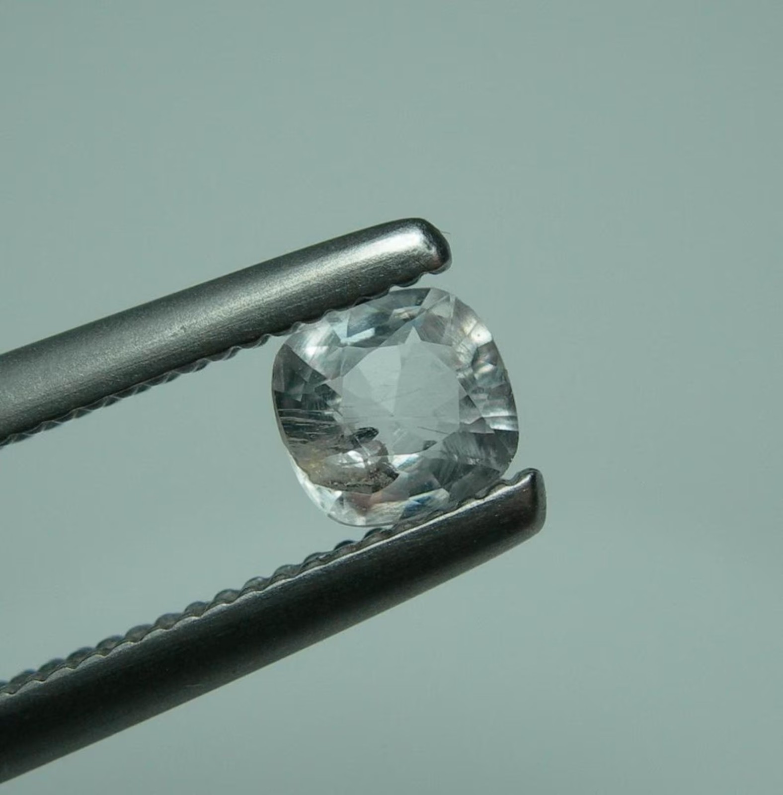 AIGS 0.22ct POUDRETTEITE gem Mogok Burma Natural Colorless Certificate very rare