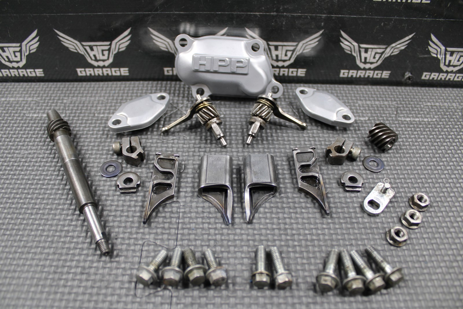 1998 1999 HONDA CR125R OEM HPP EXHAUST POWERVALVE POWER VALVE GOVERNOR SET MINT