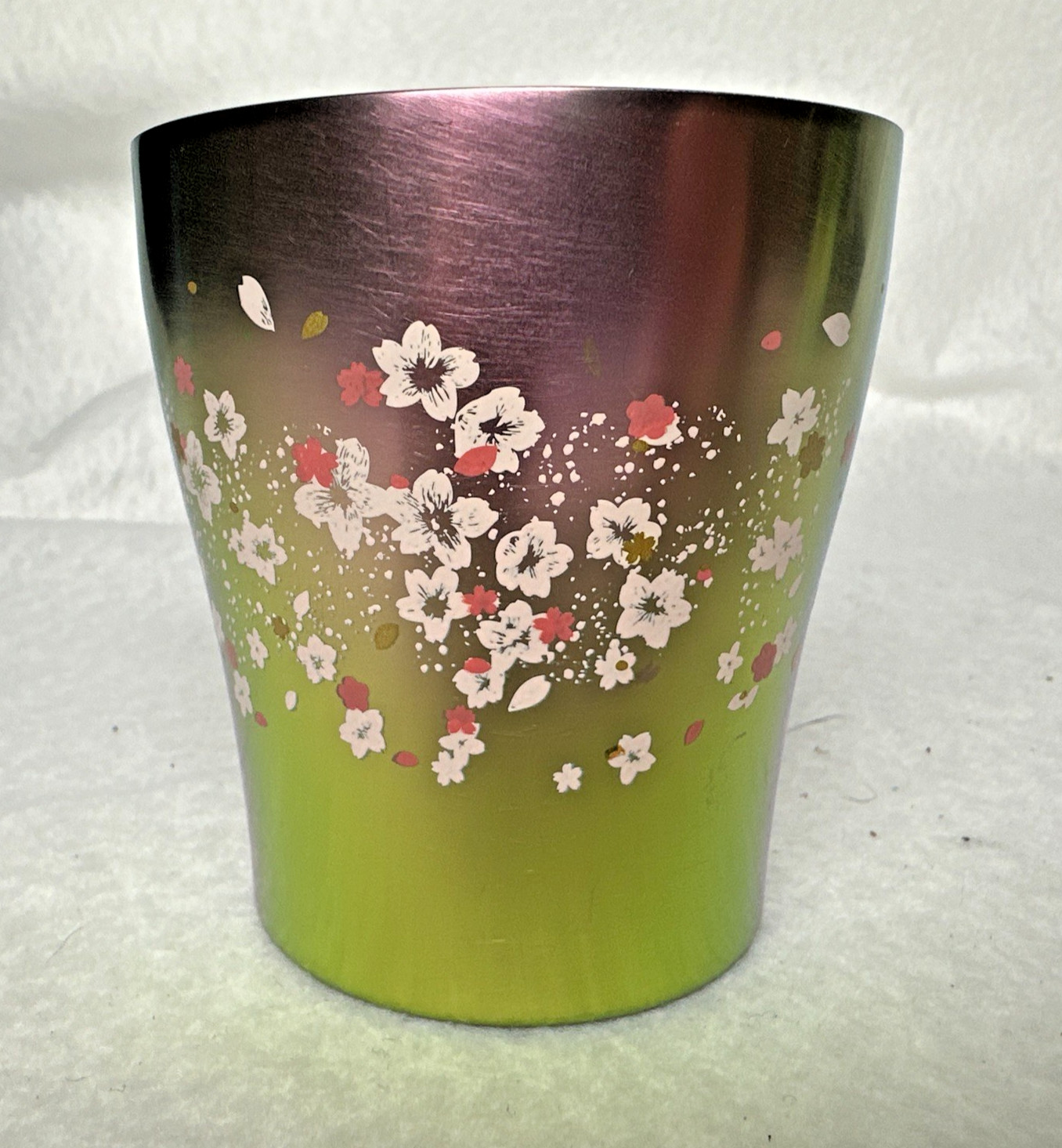 HORIE Titanium Japan Double Wall Tumbler Sakura Saku 8.5 oz Pink Niigata Tsubame