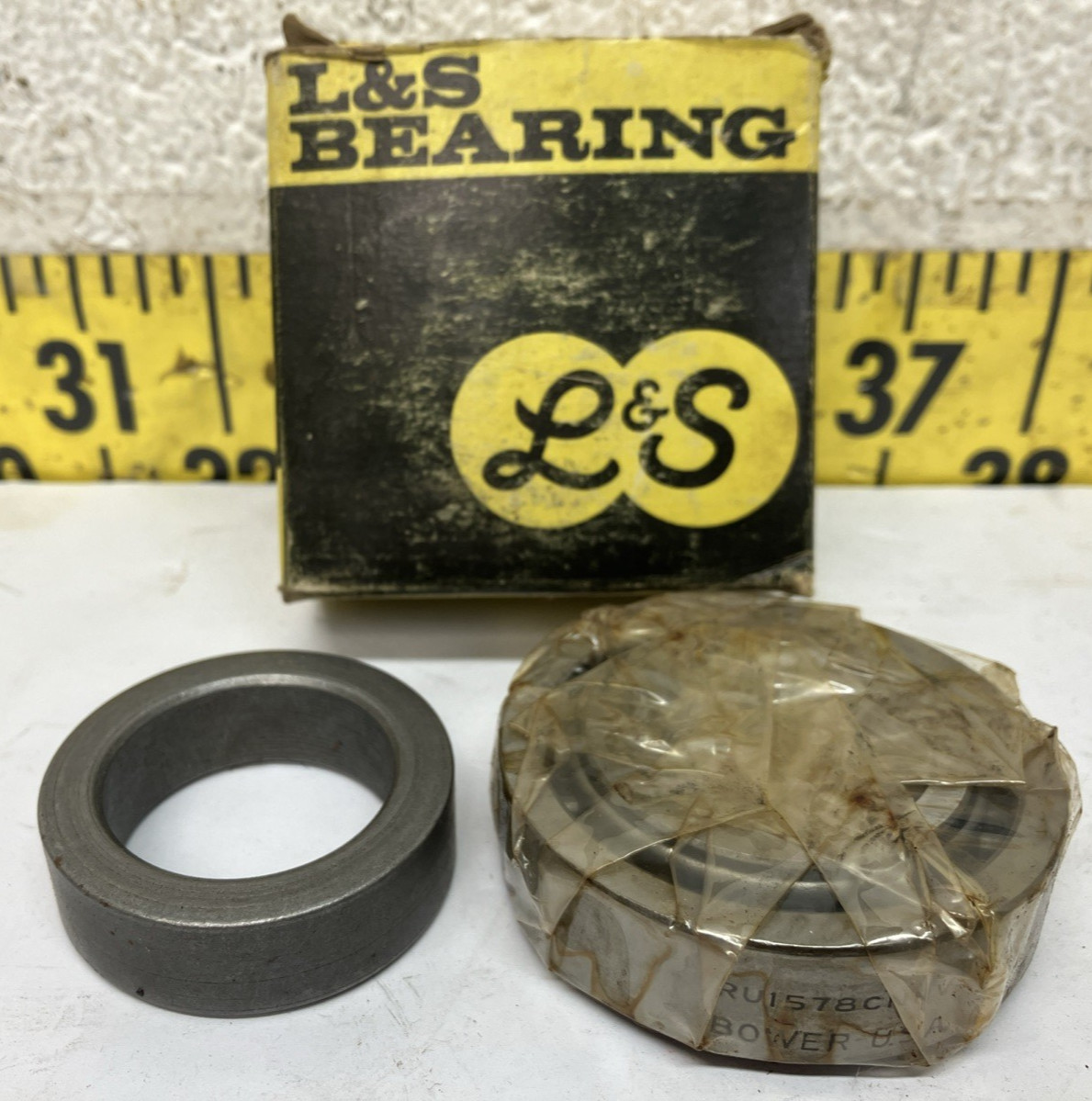 NOS L&S Rear Wheel Bearing w/Retainer U-1578-ZJJ 1969-75 Oldsmobile Cutlass (13)