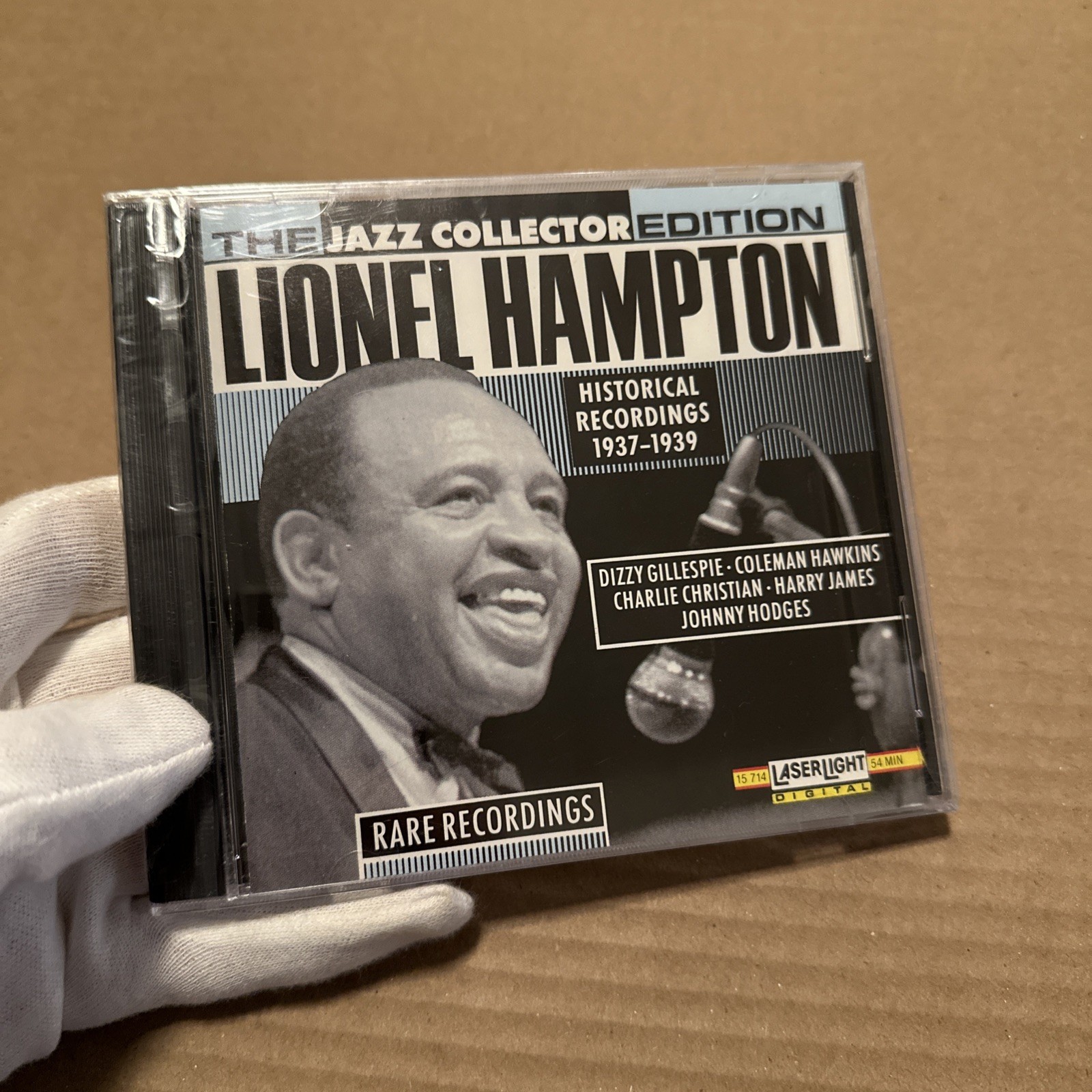 NEW Lionel Hampton 1937-1939 - The Jazz Collector Edition CD - 1991 LaserLight NEW Lionel Hampton 1937-1939 - The Jazz Collector Edition CD - 1991 LaserLight