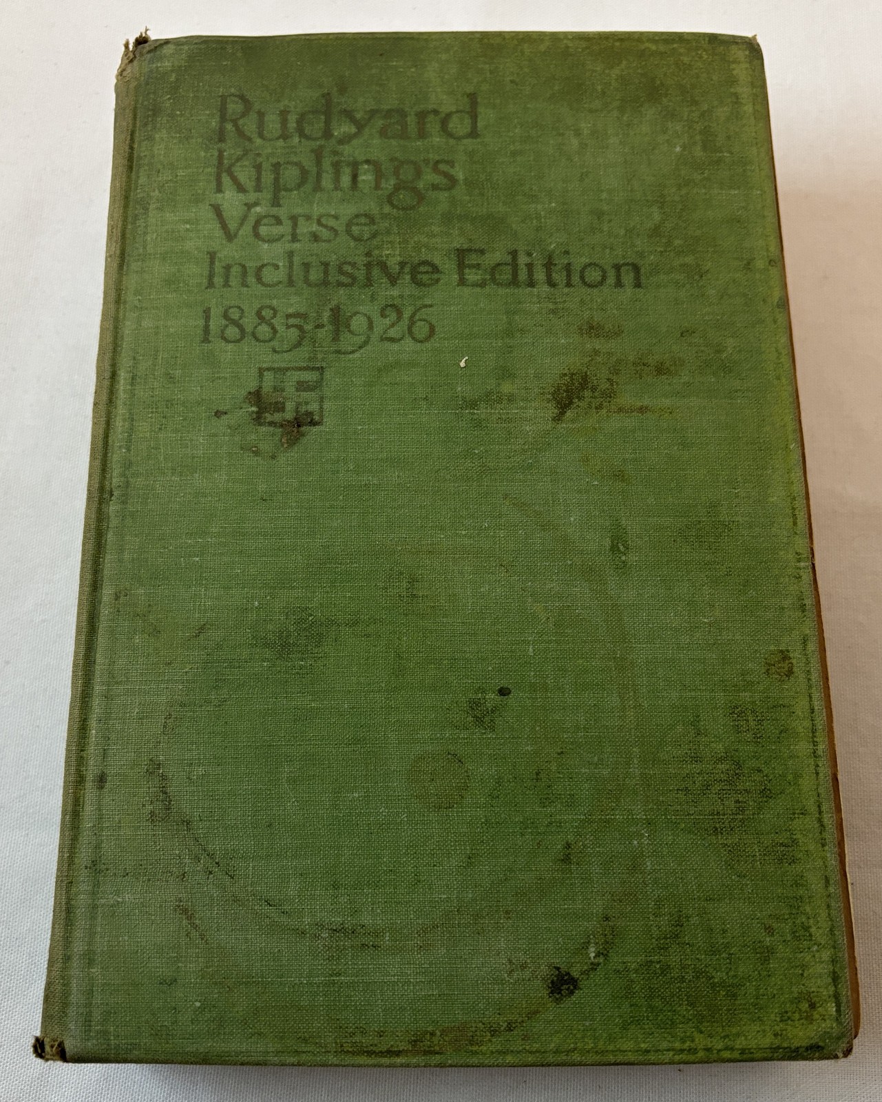 1927 hc 1st edition ~ RUDYARD KIPLING\'S VERSE - INCLUSIVE EDITION 1885-1926