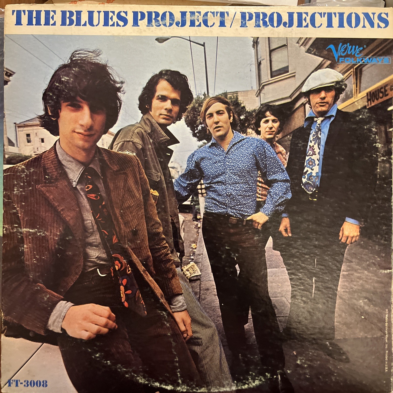 The Blues Project - Projections Vinyl Record 1st Press Mono The Blues Project - Projections Vinyl Record 1st Press Mono
