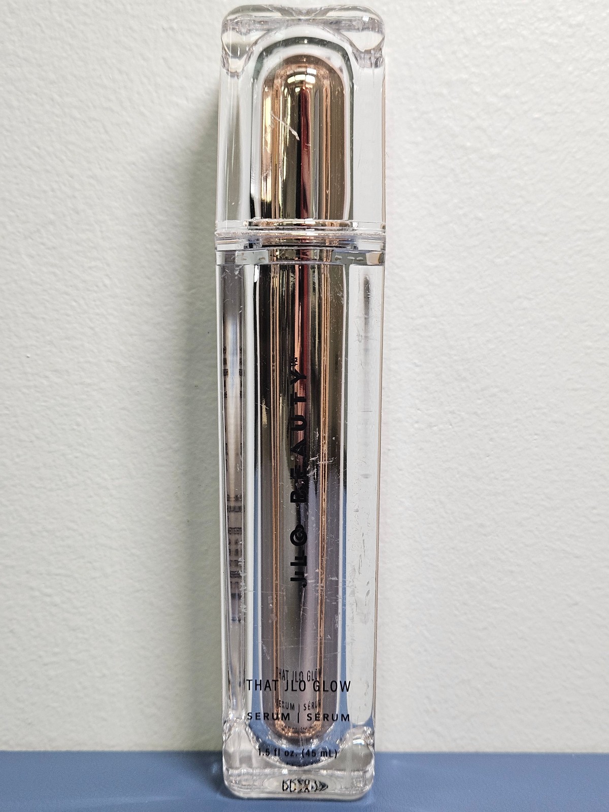 JLO Beauty That JLO Glow Serum 1.5 oz / 45 mL - New without Box Scuffed