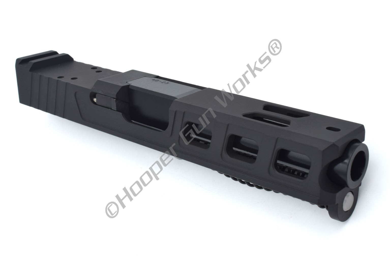 HGW Complete Upper for Glock 23 Black Cerakote Lightened RMR Slide Black Barrel HGW Complete Upper for Glock 23 Black Cerakote Lightened RMR Slide Black Barrel