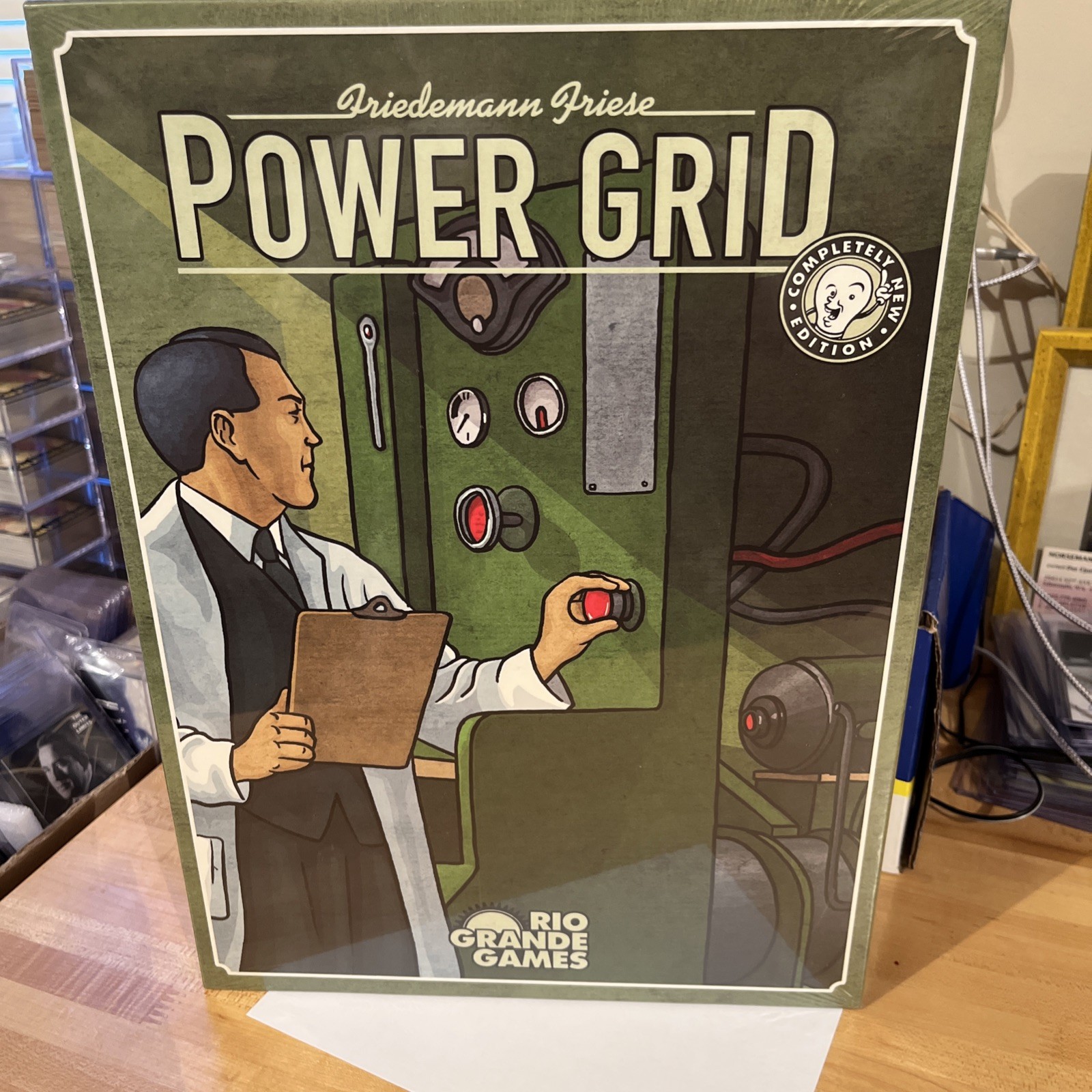 Original 2004 Power Grid Board Game Rio Grande -In Rare Factory Sealed Condition Original 2004 Power Grid Board Game Rio Grande -In Rare Factory Sealed Condition