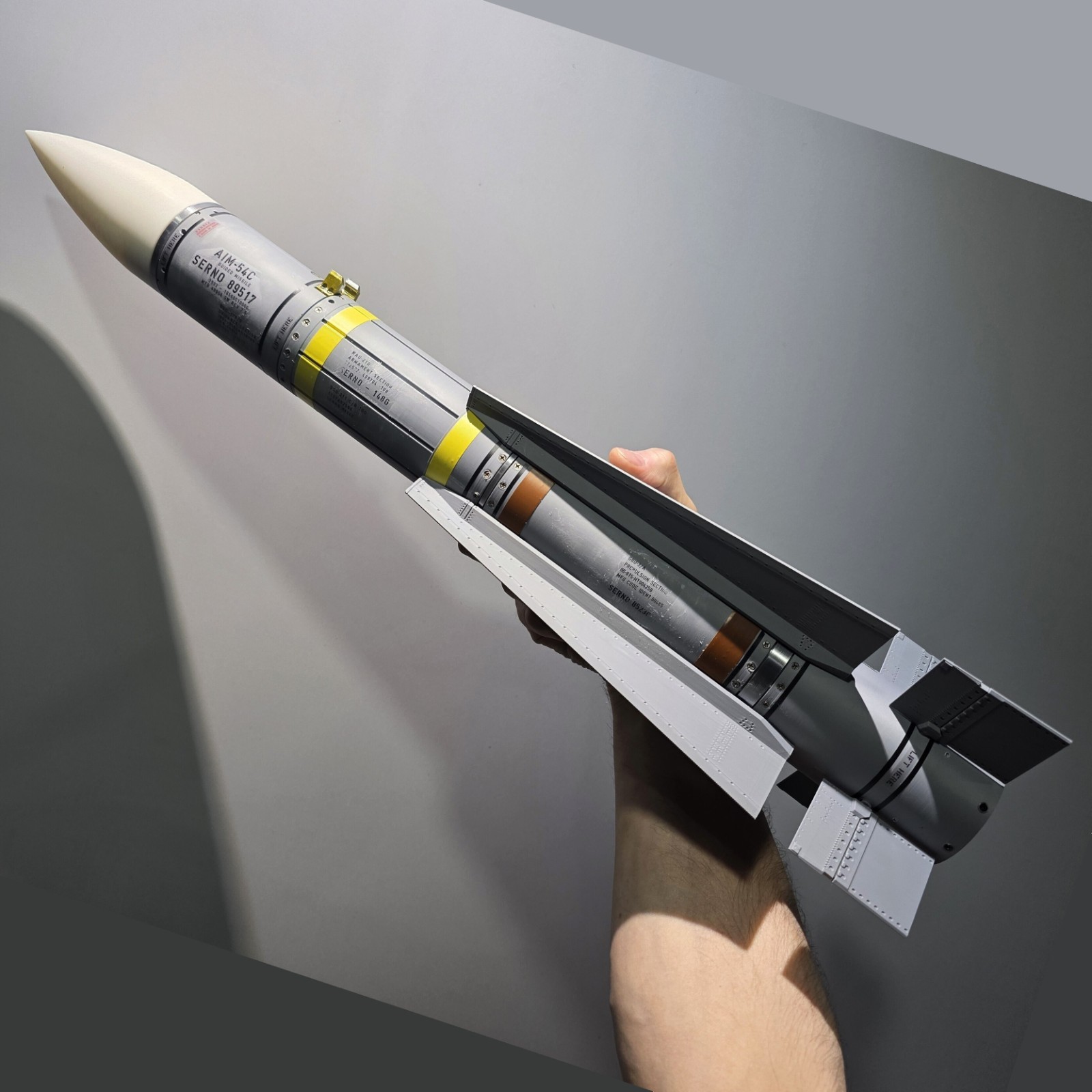 AIM-54C Phoenix Missile Replica - 1:6 Scale - High Detail - Fully Assembled 