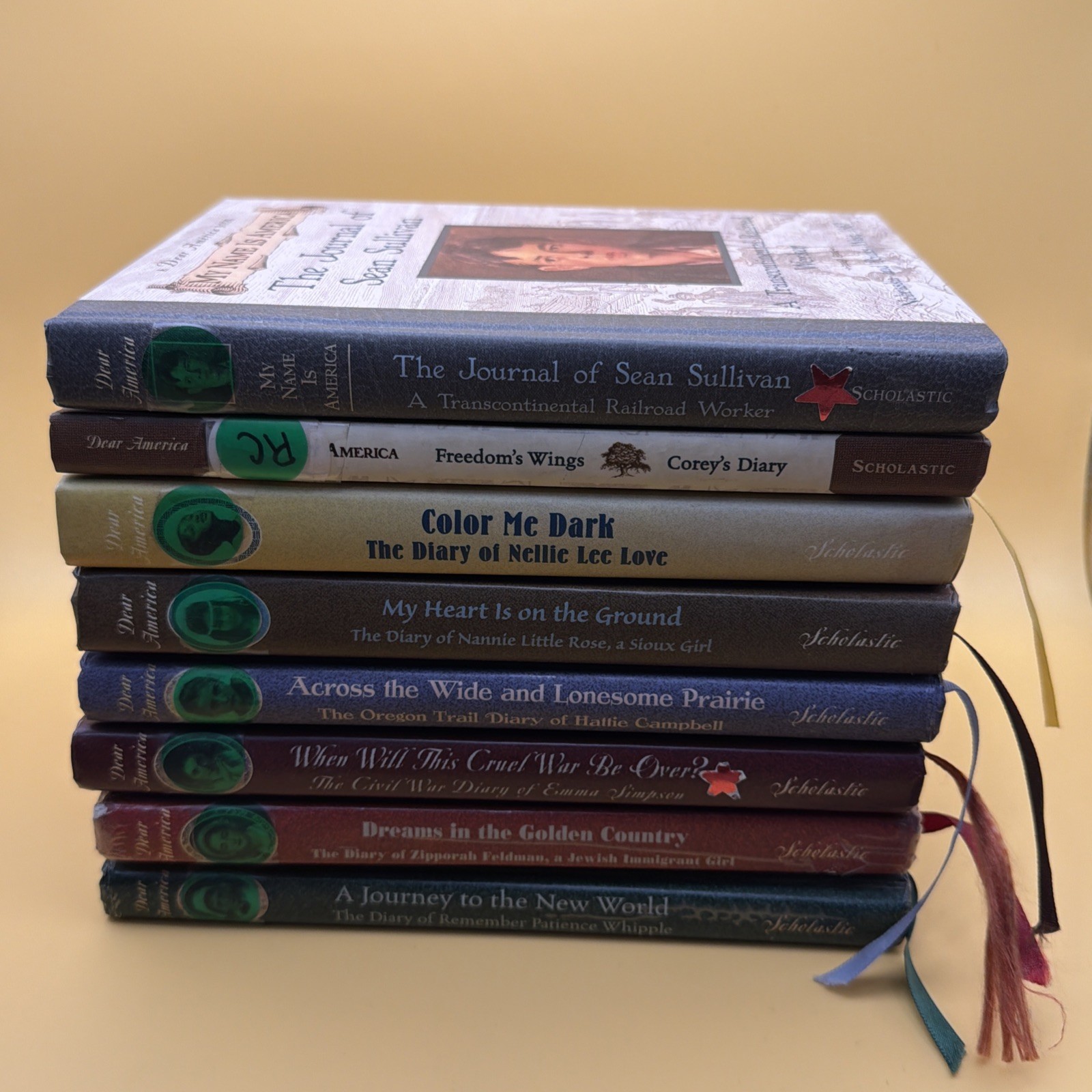 Lot of 8 Dear America Royal Diaries Hardcover Books Scholastic Lot of 8 Dear America Royal Diaries Hardcover Books Scholastic