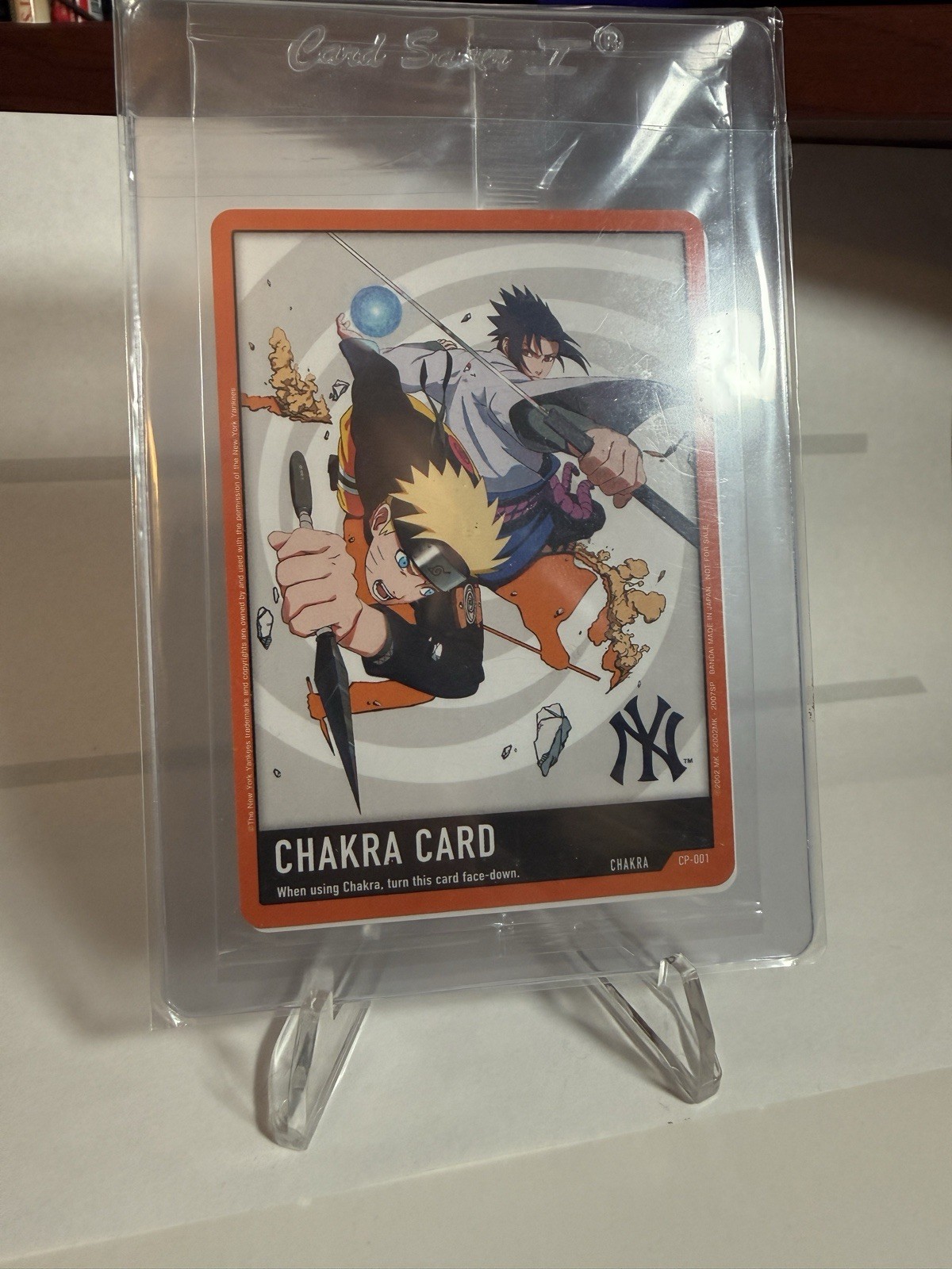 Bandai Naruto Card Game Chakra Card CP-001 Promo \ Bandai Naruto Card Game Chakra Card CP-001 Promo \