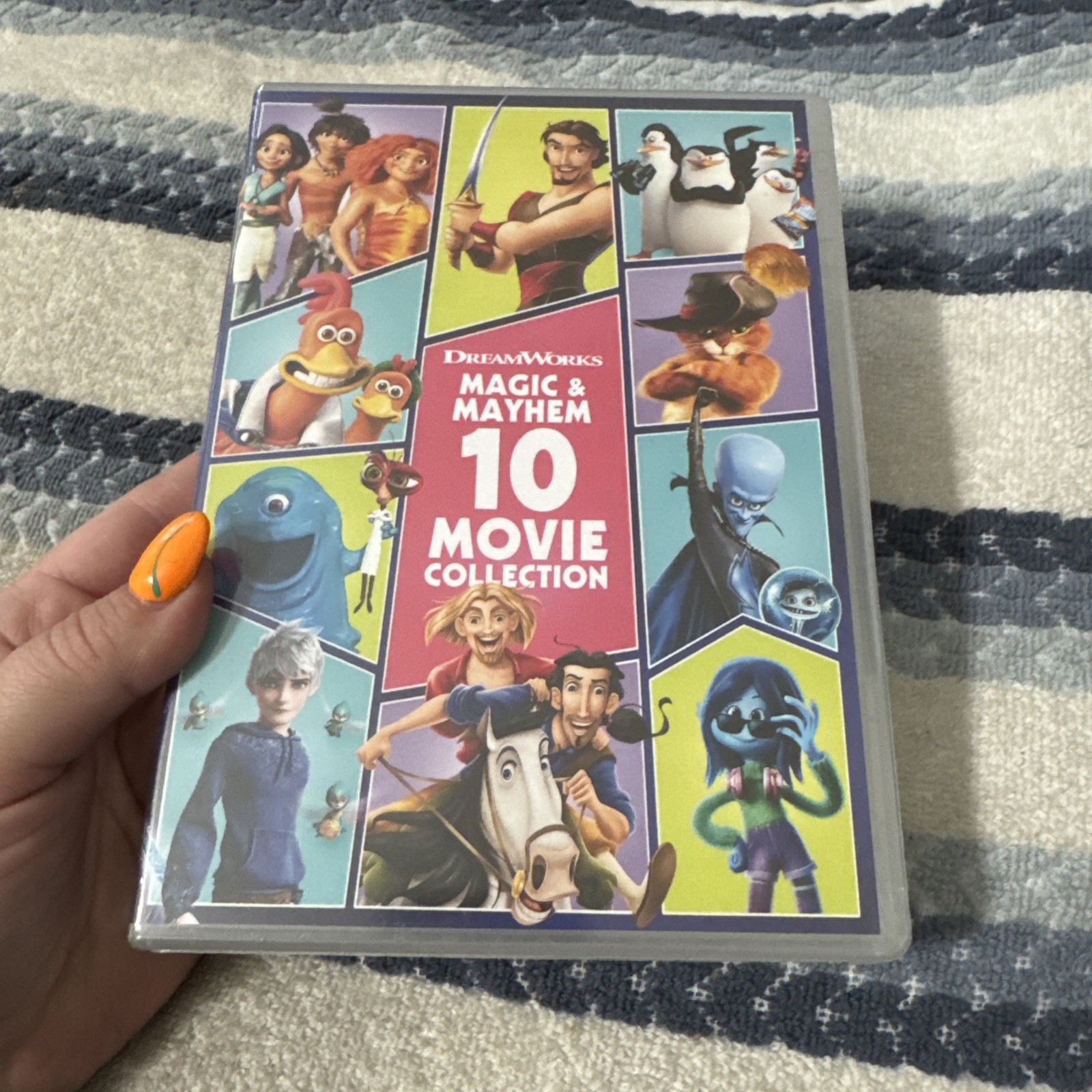 DreamWorks Magic and Mayhem 10-Movie Collection DVD Boxed Set, Sealed