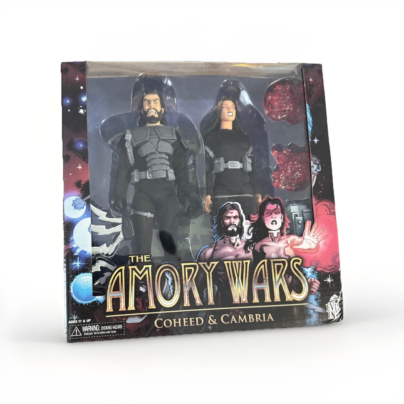 Coheed and Cambria Action Figure Set Amory Wars NECA Deadstock NEW