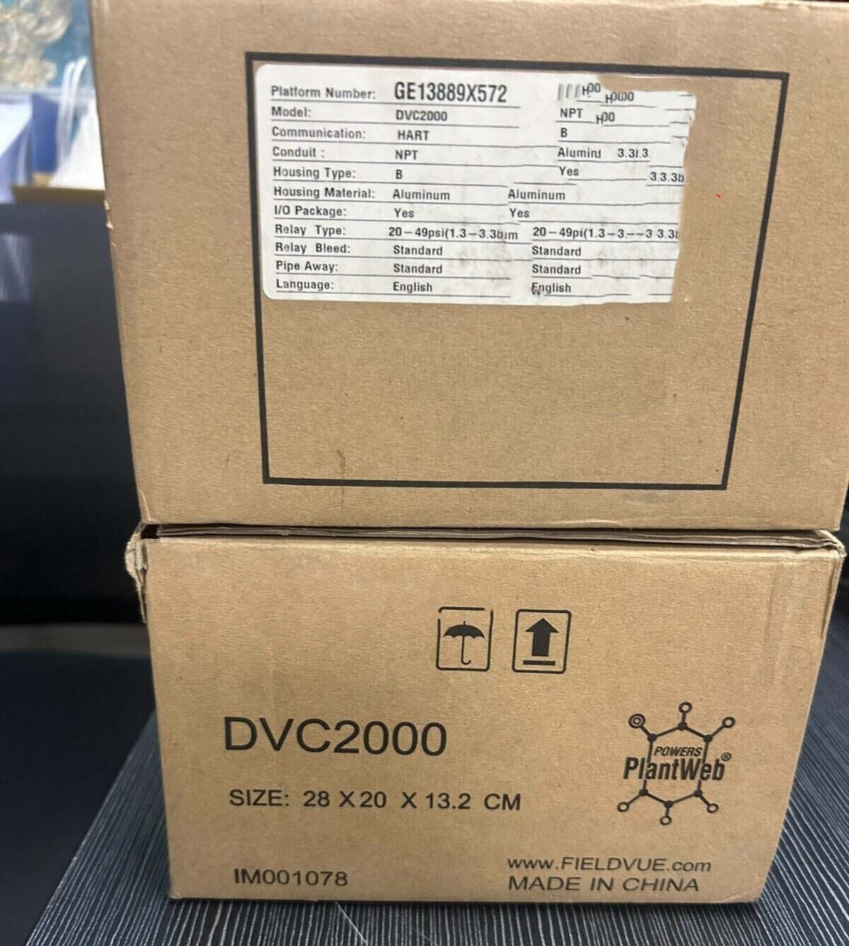 DVC2000 New FISHER DVC2000 Single-Acting Non-Feedback Valve Positioner DVC2000