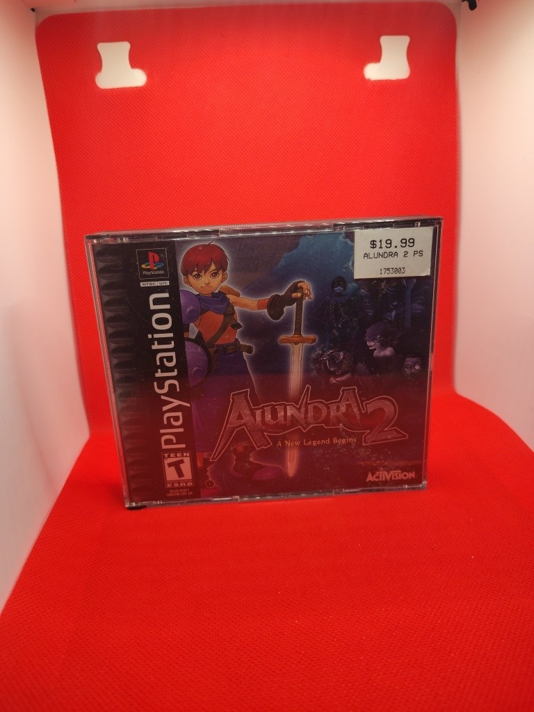 Alundra 2 A New Legend Begins (Sony PS1 PlayStation 1, 2000) NO MANUAL 