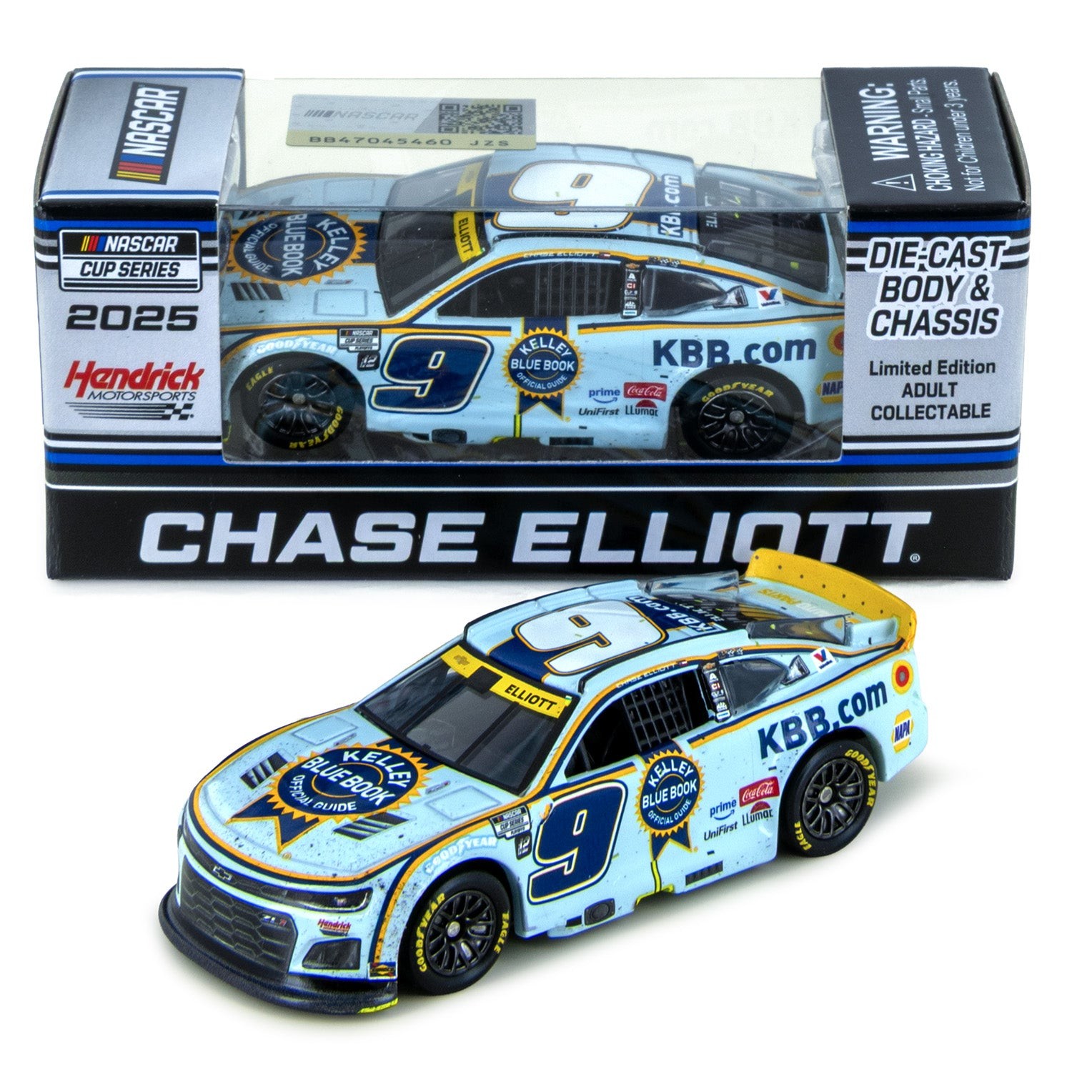 Chase Elliott Kansas Race Win 1:64 2025 Diecast Car Chase Elliott Kansas Race Win 1:64 2025 Diecast Car