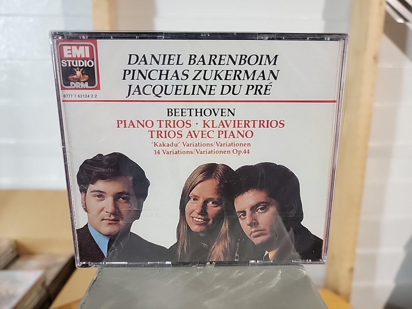 Beethoven: Trii Per Pianoforte Violino e Cello / Barenboim, Zukerman, Du Pré CD