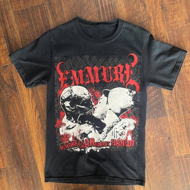 Vtg Emmure Band Singer Short Sleeve Mens Black T- Shirt All Size S- 5XL BT255