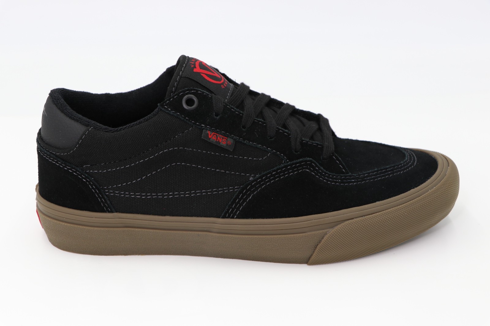 Vans Skate Rowan Pro Black/Dark Gum Men\'s Sizes Vans Skate Rowan Pro Black/Dark Gum Men\'s Sizes