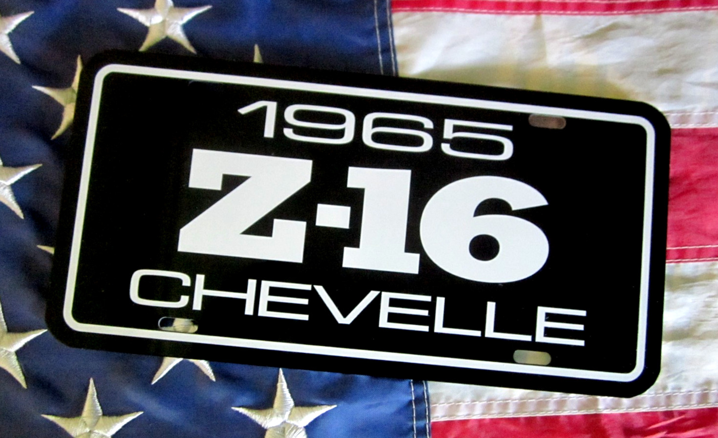 1965 Chevrolet Z-16 CHEVELLE SS 396 license plate car tag 65  Chevy Super Sport