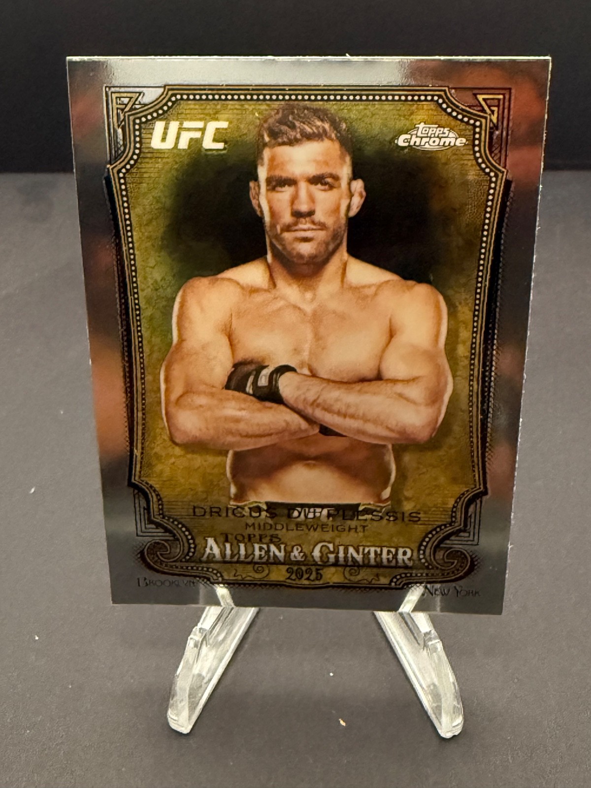 2026 Topps Chrome UFC - Dricus Du Plessis #AG-26 2026 Topps Chrome UFC - Dricus Du Plessis #AG-26