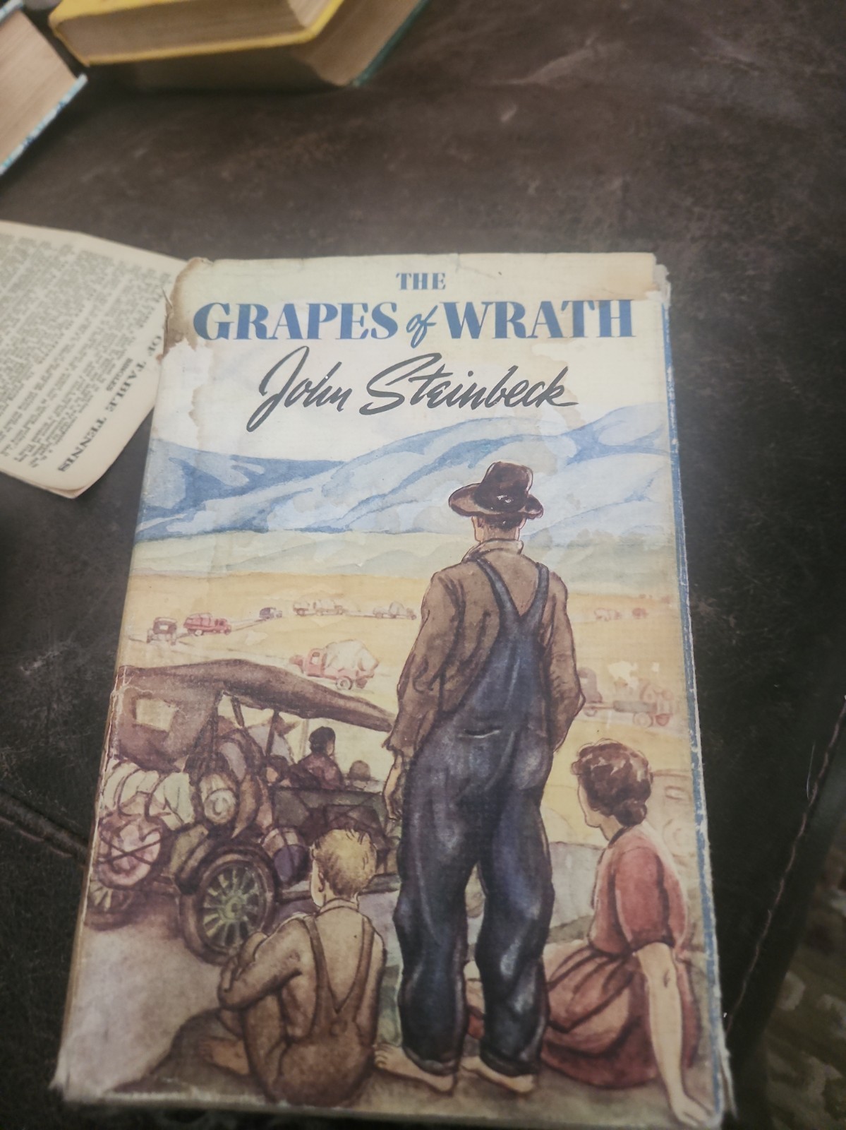 The Grapes of Wrath by John Steinbeck - 1st Edition - 4th Printing - 1939