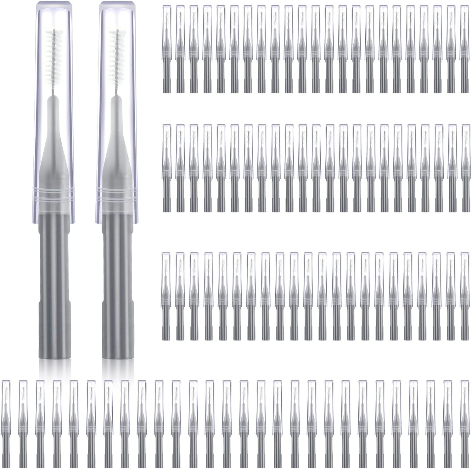 Gray, 100 Interdental Brush Set