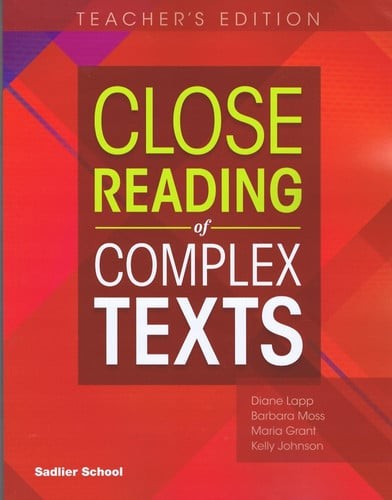 Sadlier Close Reading of Complex Texts Grade 6 Teacher\'s Edition - Sadlier Oxfor