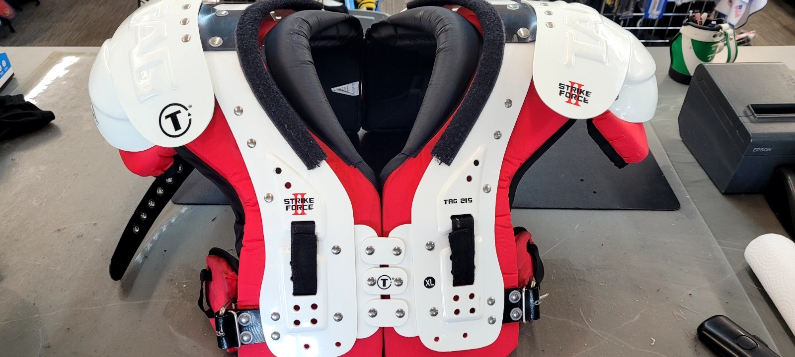 Tag Strike Force II Football Shoulder Pads Adult XL 19-20 Tag Strike Force II Football Shoulder Pads Adult XL 19-20