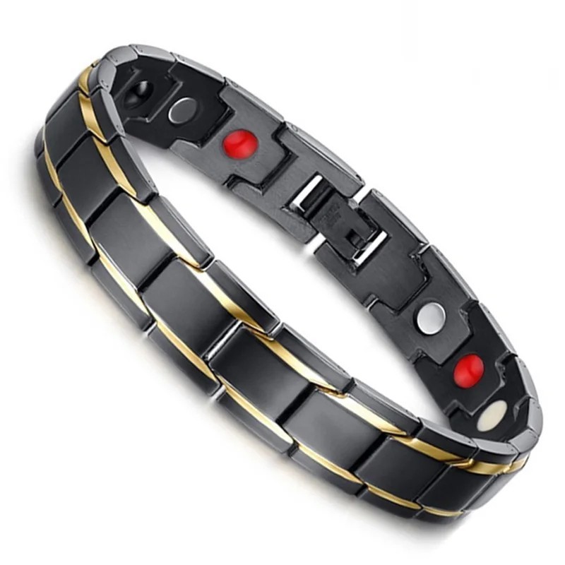 Copper Magnetic Bracelet Energy Healing Therapy Arthritis Pain Relief Men Women