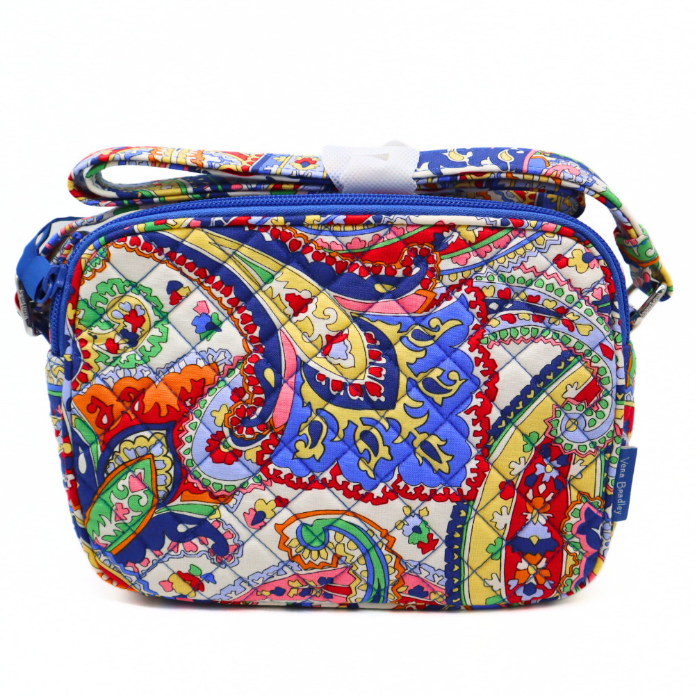 Vera Bradley Evie Crossbody Bag for Women Blue Multi - NEW Vera Bradley Evie Crossbody Bag for Women Blue Multi - NEW