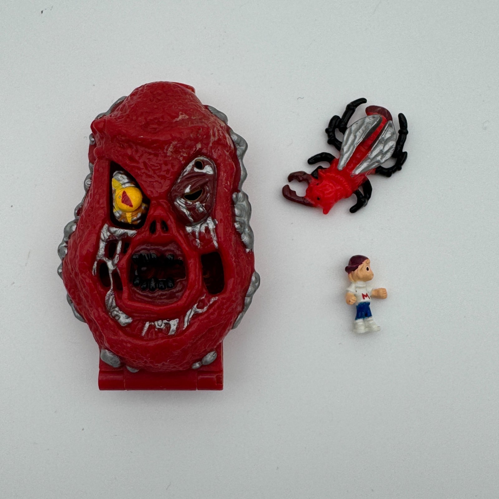 Mighty Max Challenges Lava Beast Horror Heads Playset Incomplete 1992 Bluebird