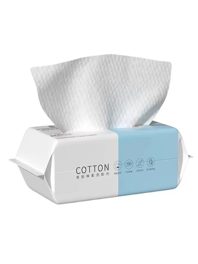 New Disposable Facial Towels Soft Cotton Makeup Remover Wipes Fast Shipping