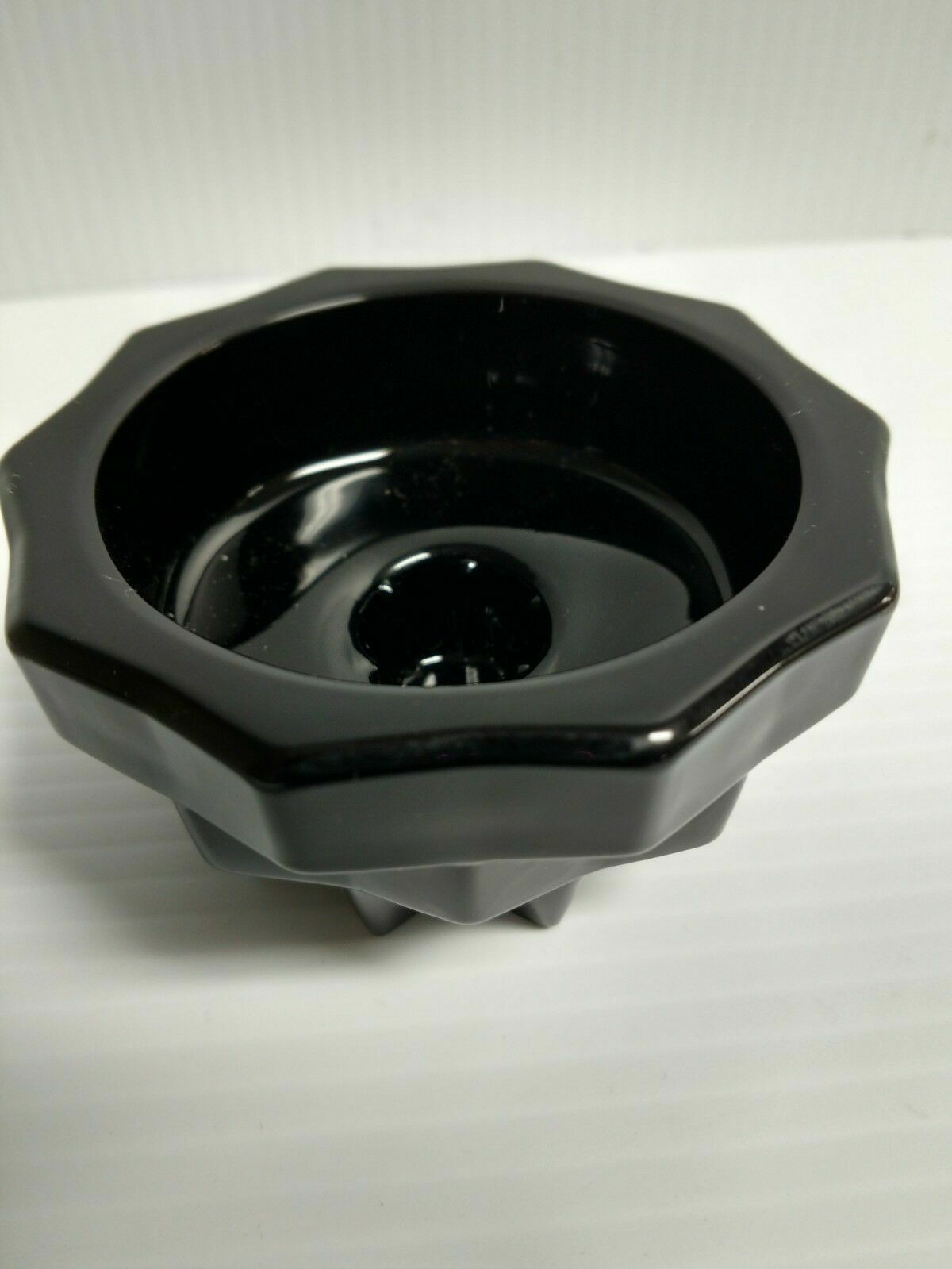 2 Vtg. Whitehall Onyx Colony Indiana Glass Taper, Votive, Pillar Candle Holder