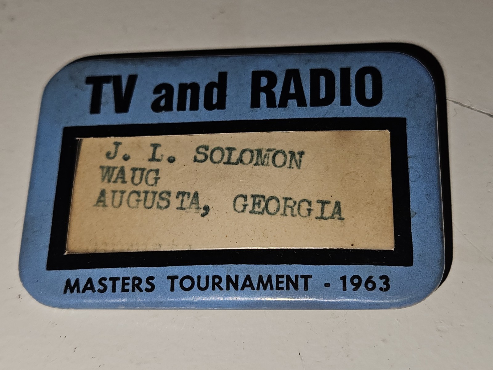 Rare 1963 Masters Badge Jack Nicklaus Wins First Masters ANGC 🔥