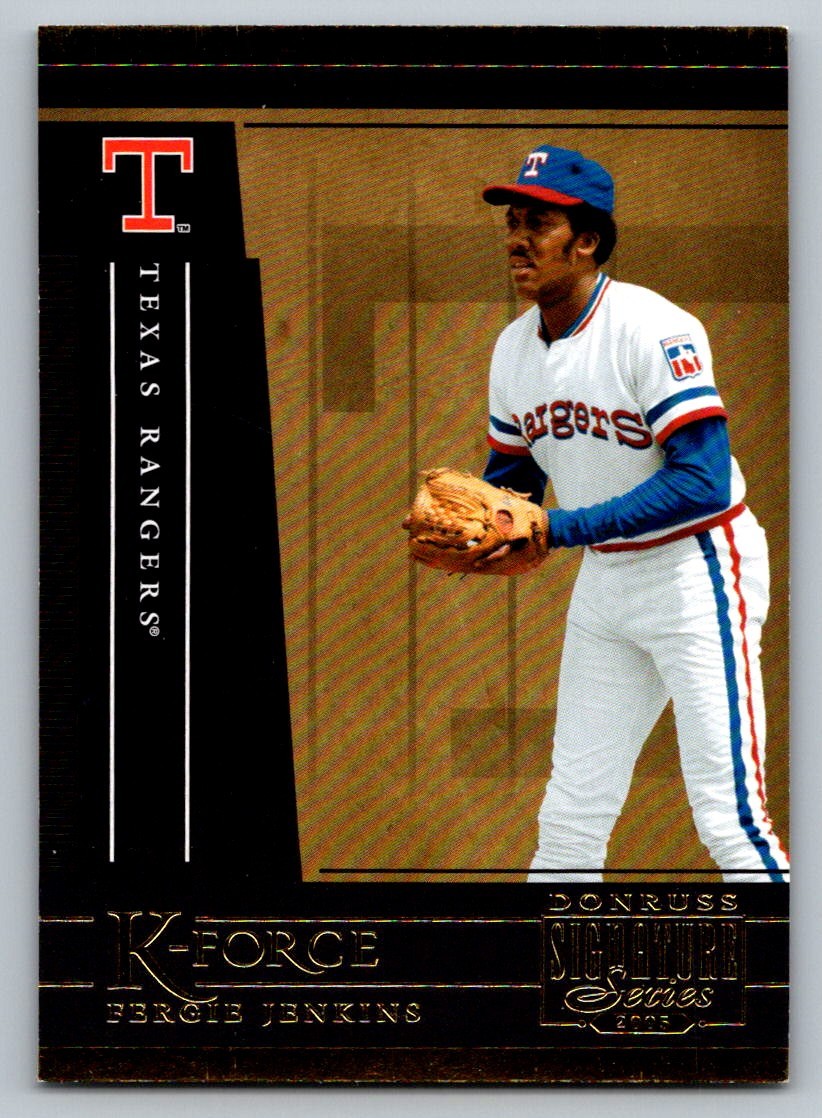 2005 Donruss Signature K-Force  Fergie Jenkins KF-8