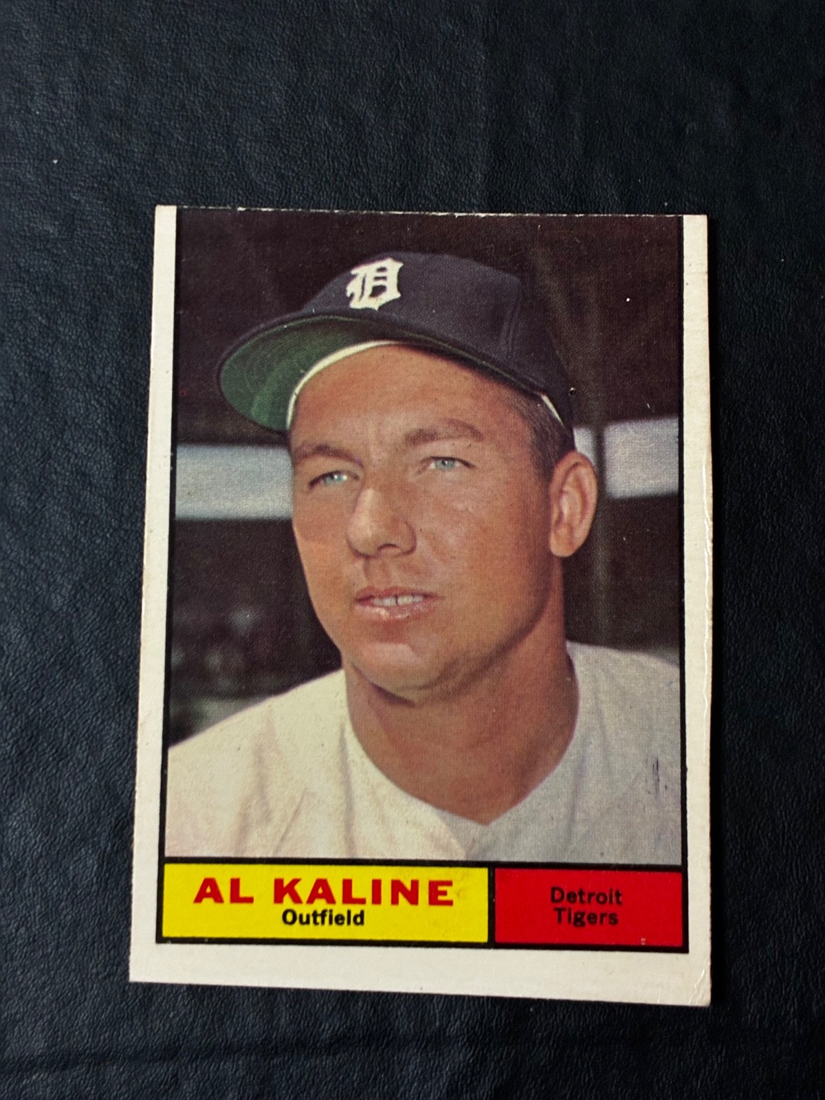 1961 Topps Al Kaline #429 - See Pics - Card Seems Miscut/Scuffed Top 1961 Topps Al Kaline #429 - See Pics - Card Seems Miscut/Scuffed Top