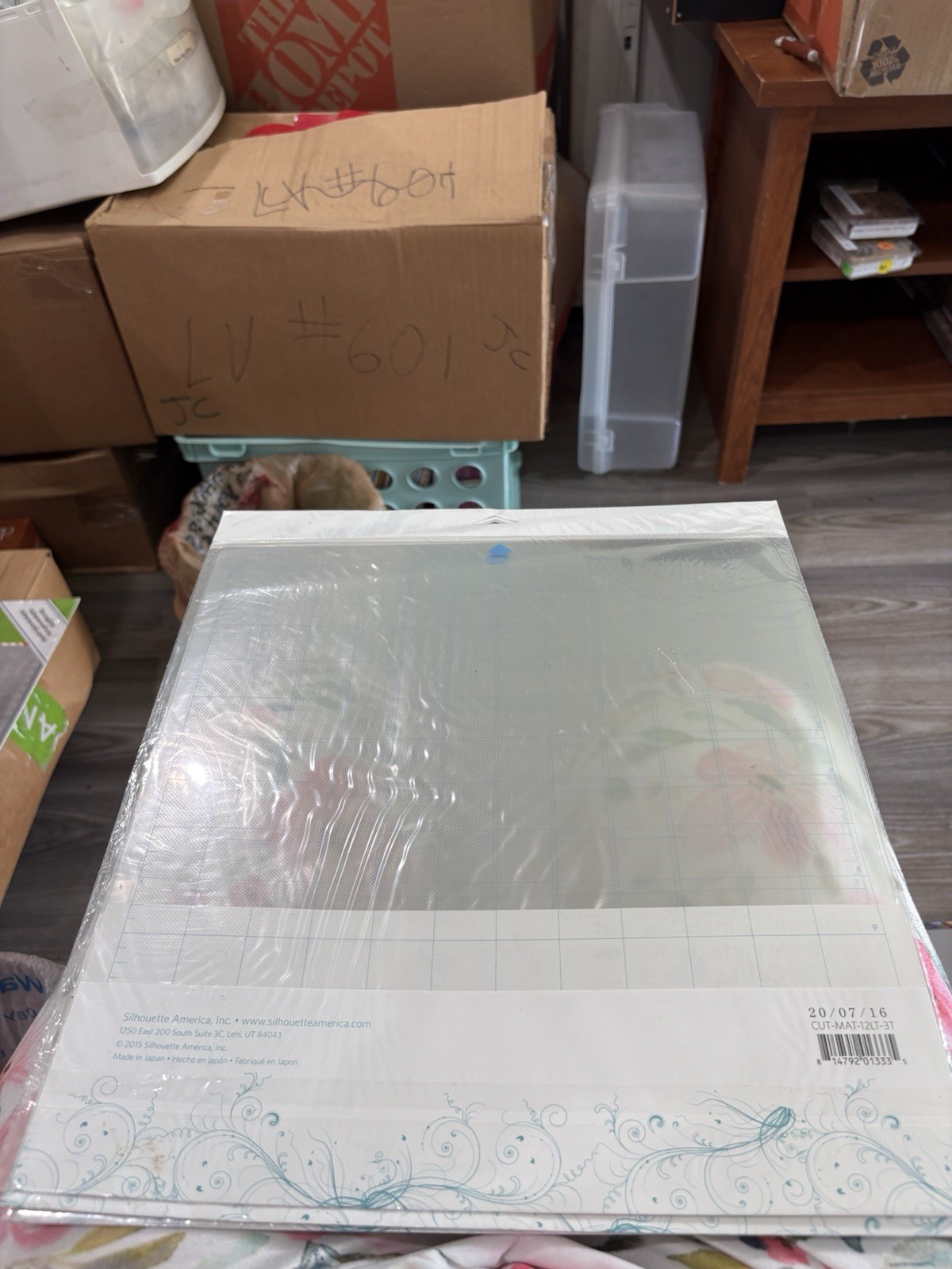 Silhouette Light hold cutting mat 12 inch 