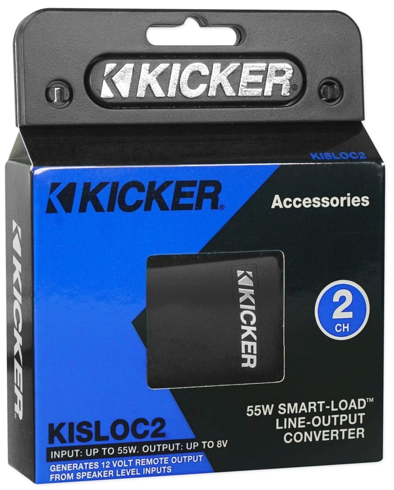Kicker 46KISLOC2 K-Series Stereo Line-Output Converter w/Remote Turn-On...