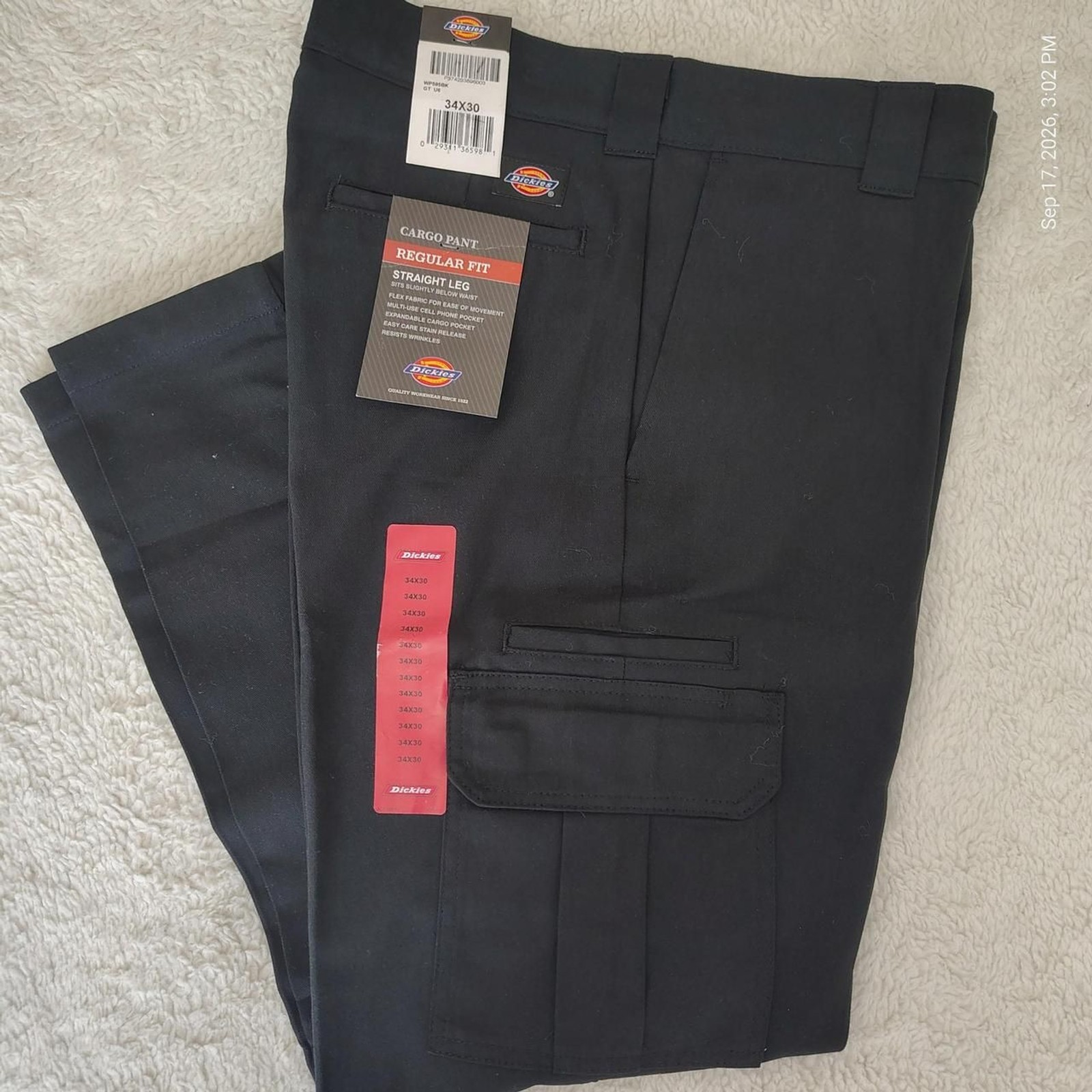 Dickies Men\'s Black Trousers