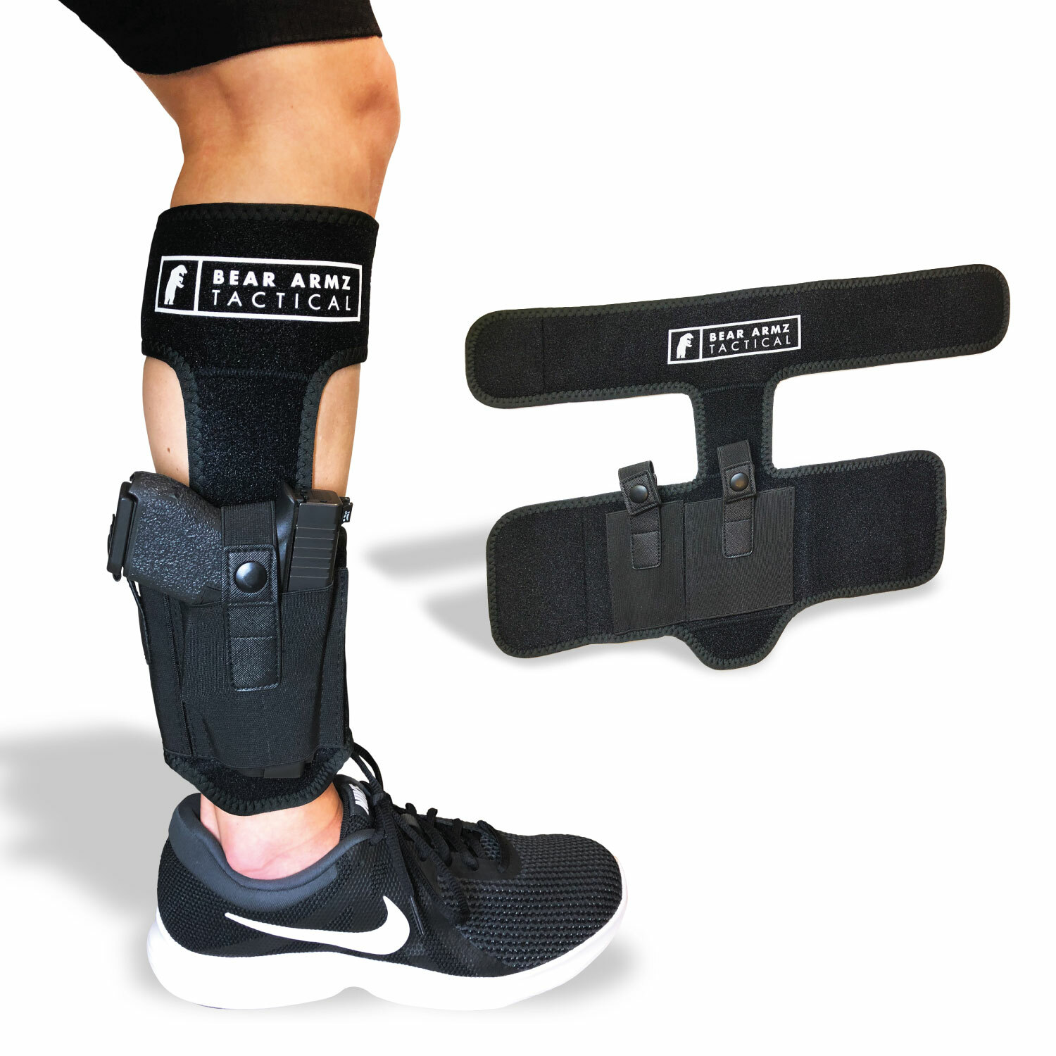 Ankle Holster for Concealed Carry | Universal Fit | BUG Gun | Fits All Brands