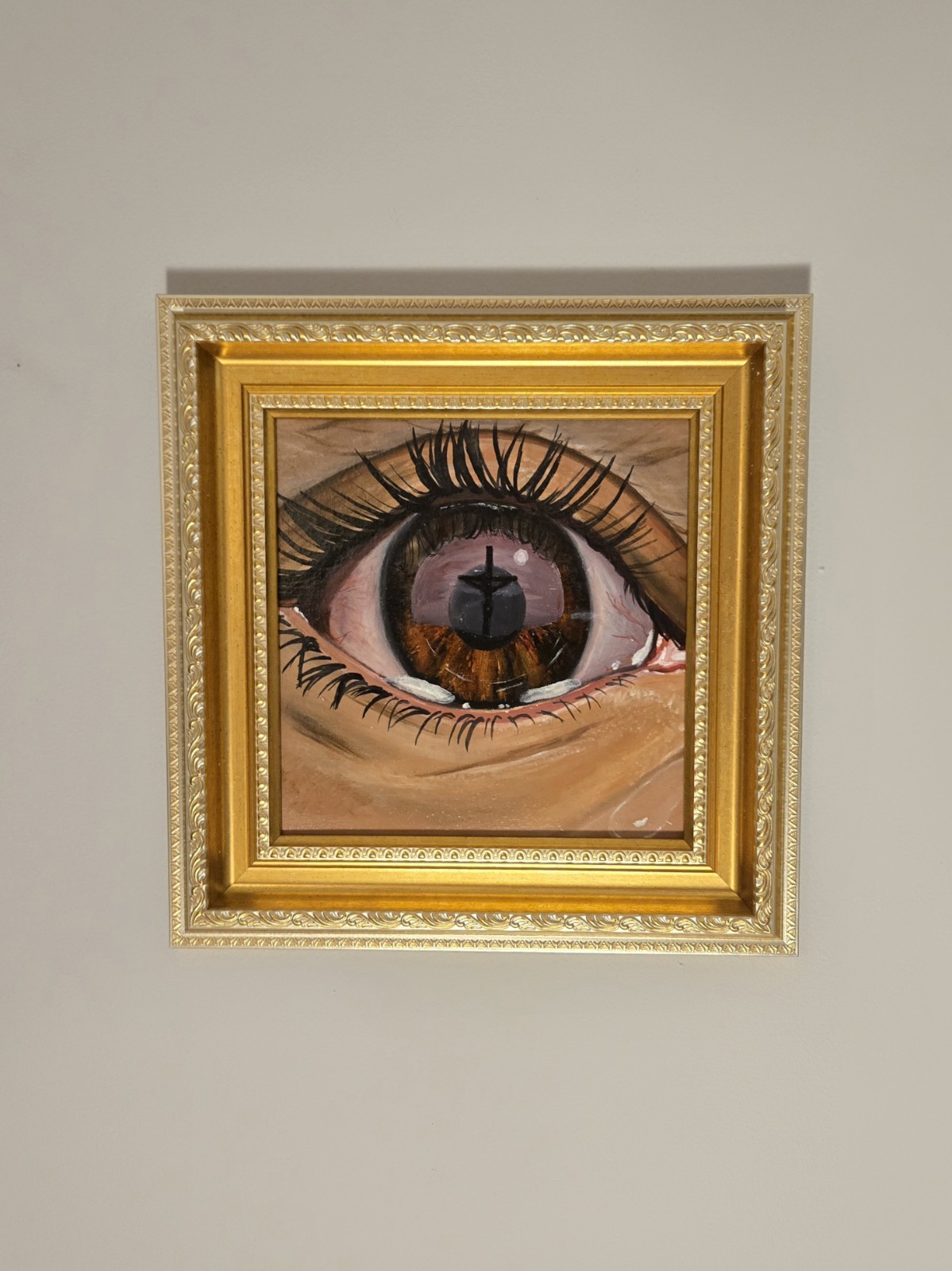 Our Lady of Sorrows - Hand Painted Original Oil Painting Our Lady of Sorrows - Hand Painted Original Oil Painting