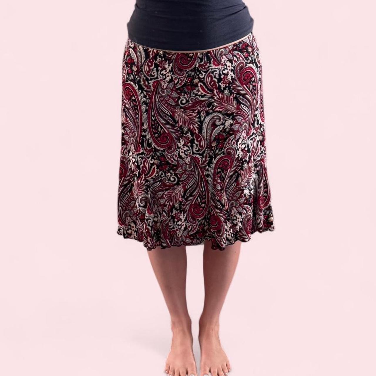Vintage Briggs New York paisley skirt Vintage Briggs New York paisley skirt
