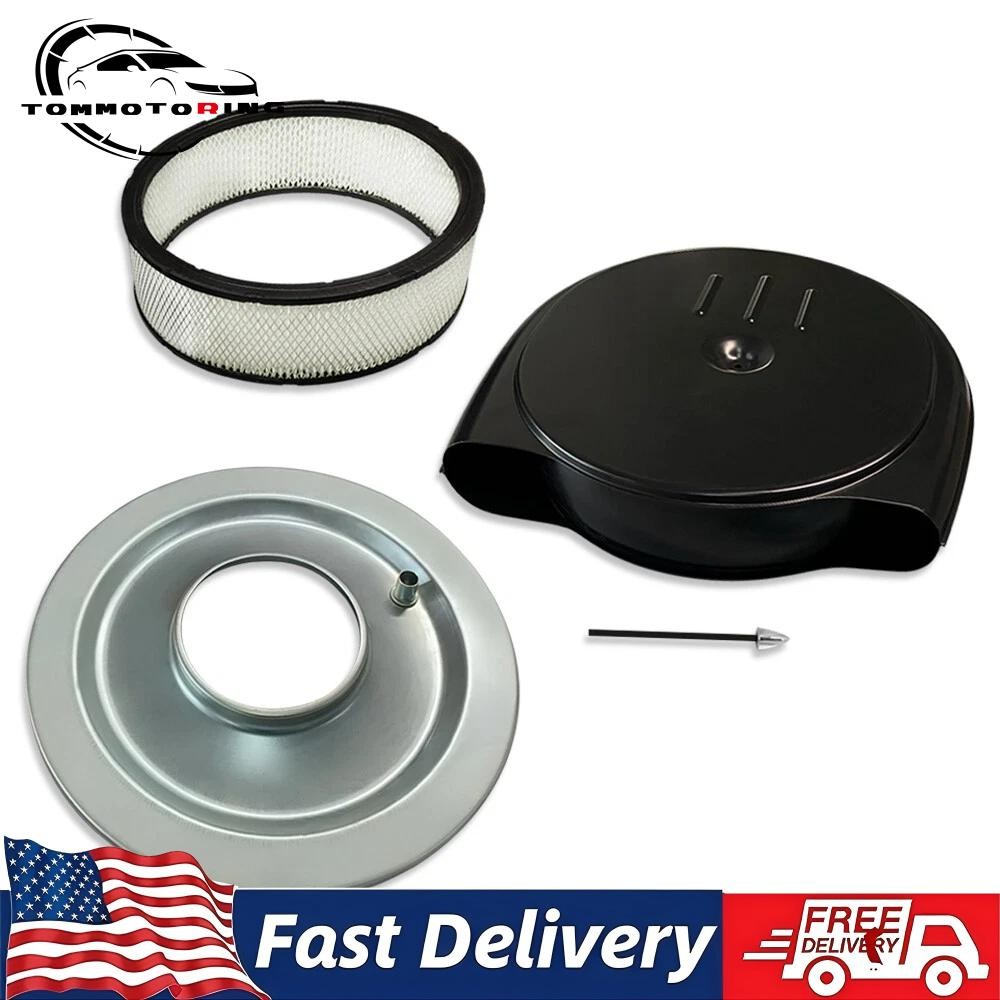 1951-56 Cadillac Oldsmobile Style Retro Air Cleaner Kit with Filter Caddy Olds