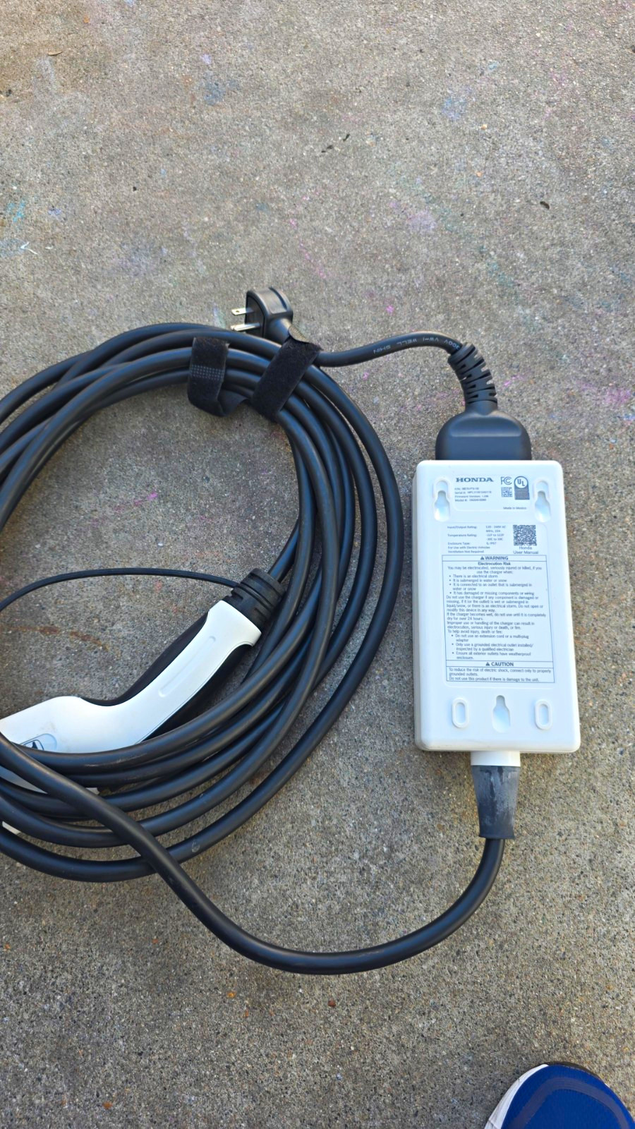 honda prologue acura zdx ev flexible charger out put 120v- 240v 