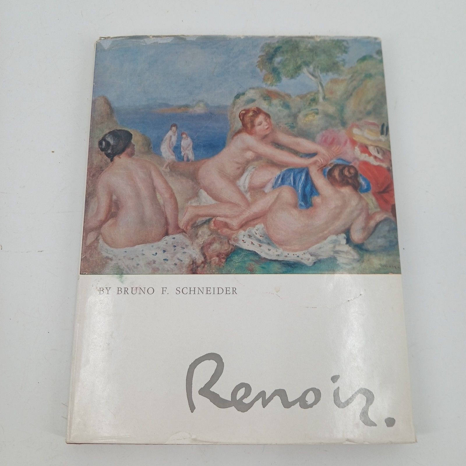 Vintage Pierre-Auguste Renoir Masterpieces Art Exhibition coffee table book