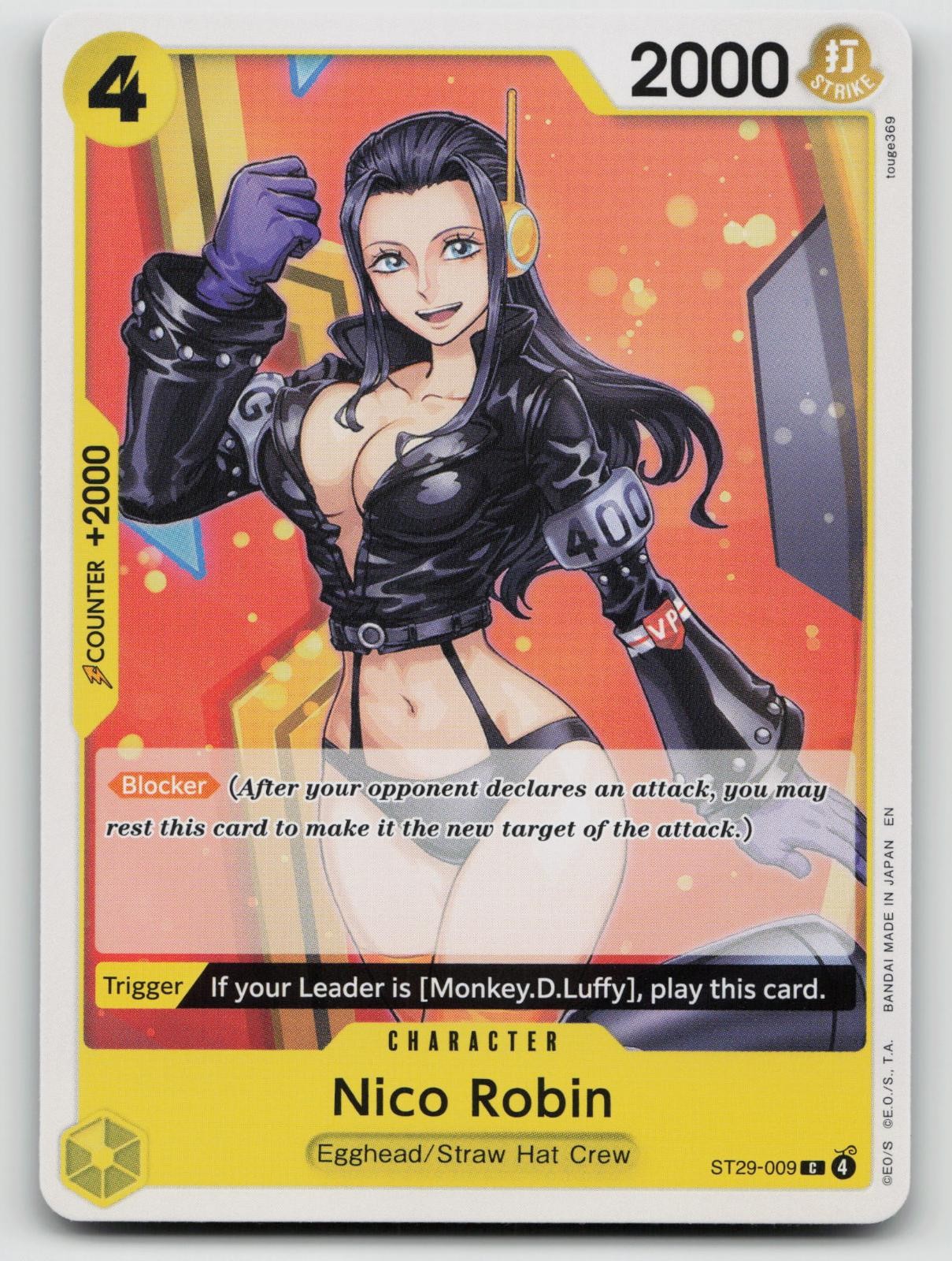 Nico Robin ST29-009 Common Starter Deck 29: Egghead One Piece Near Mint