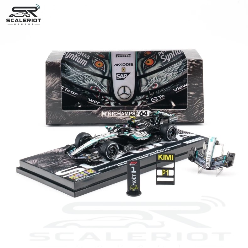 Minichamps 1/64 Mercedes W17 Kimi Antonelli 2026 Japan GP HKTCS Ltd 2000 F1