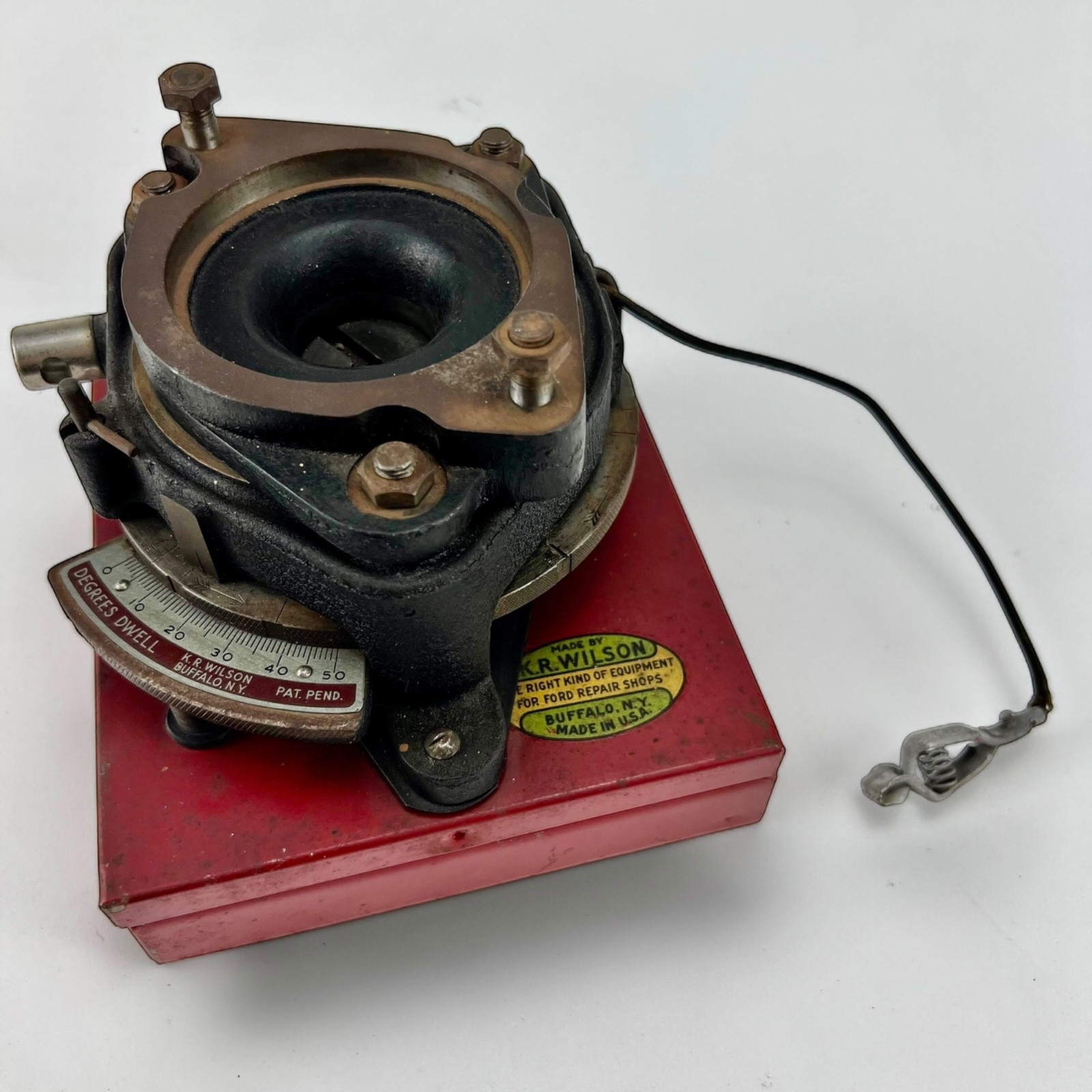 Vintage KR Wilson V-126 Ford Distributor Timing Fixture Flathead V8 Parts?